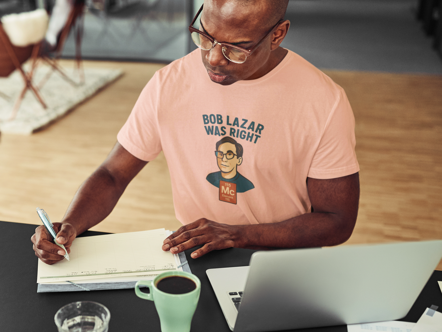 Bob Lazar Was Right" UFO T-Shirt | Sci-Fi & Alien Enthusiast Gift