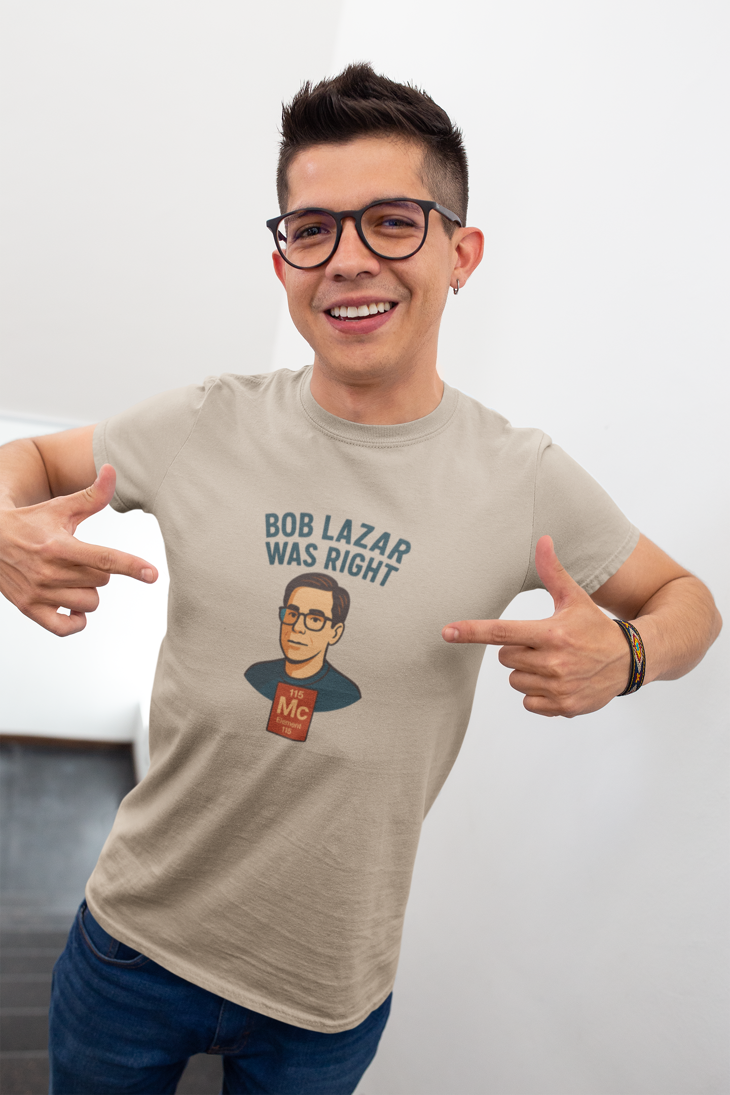 Bob Lazar Was Right" UFO T-Shirt | Sci-Fi & Alien Enthusiast Gift