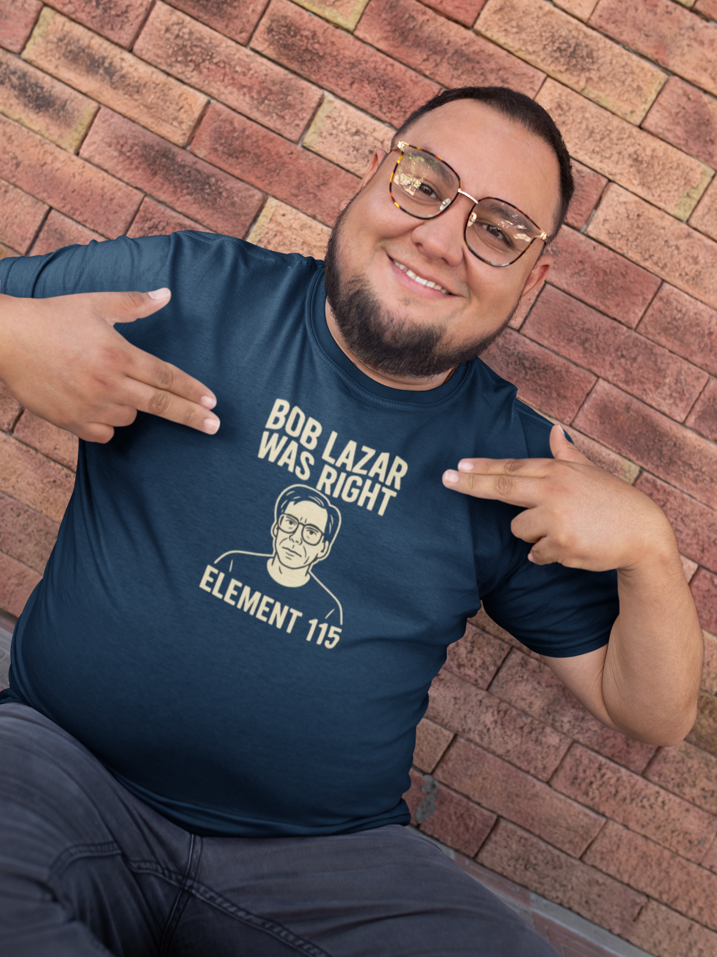 "Bob Lazar Was Right" T-Shirt | Alien & Sci-Fi Humor Tee