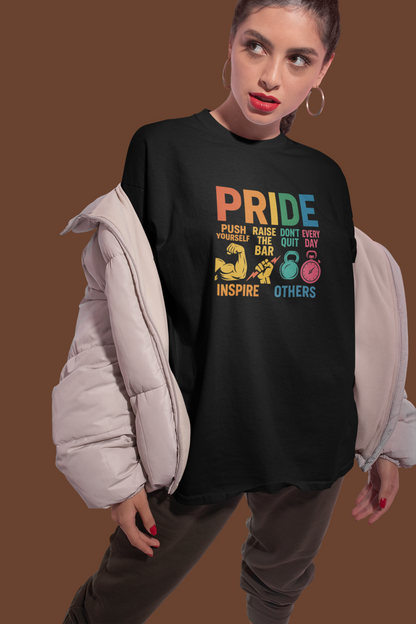 Pride Fitness Tee | Unisex Workout Shirt & LGBTQ+ Apparel