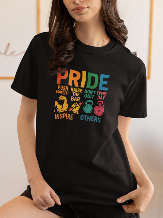 Pride Fitness Tee | Unisex Workout Shirt & LGBTQ+ Apparel