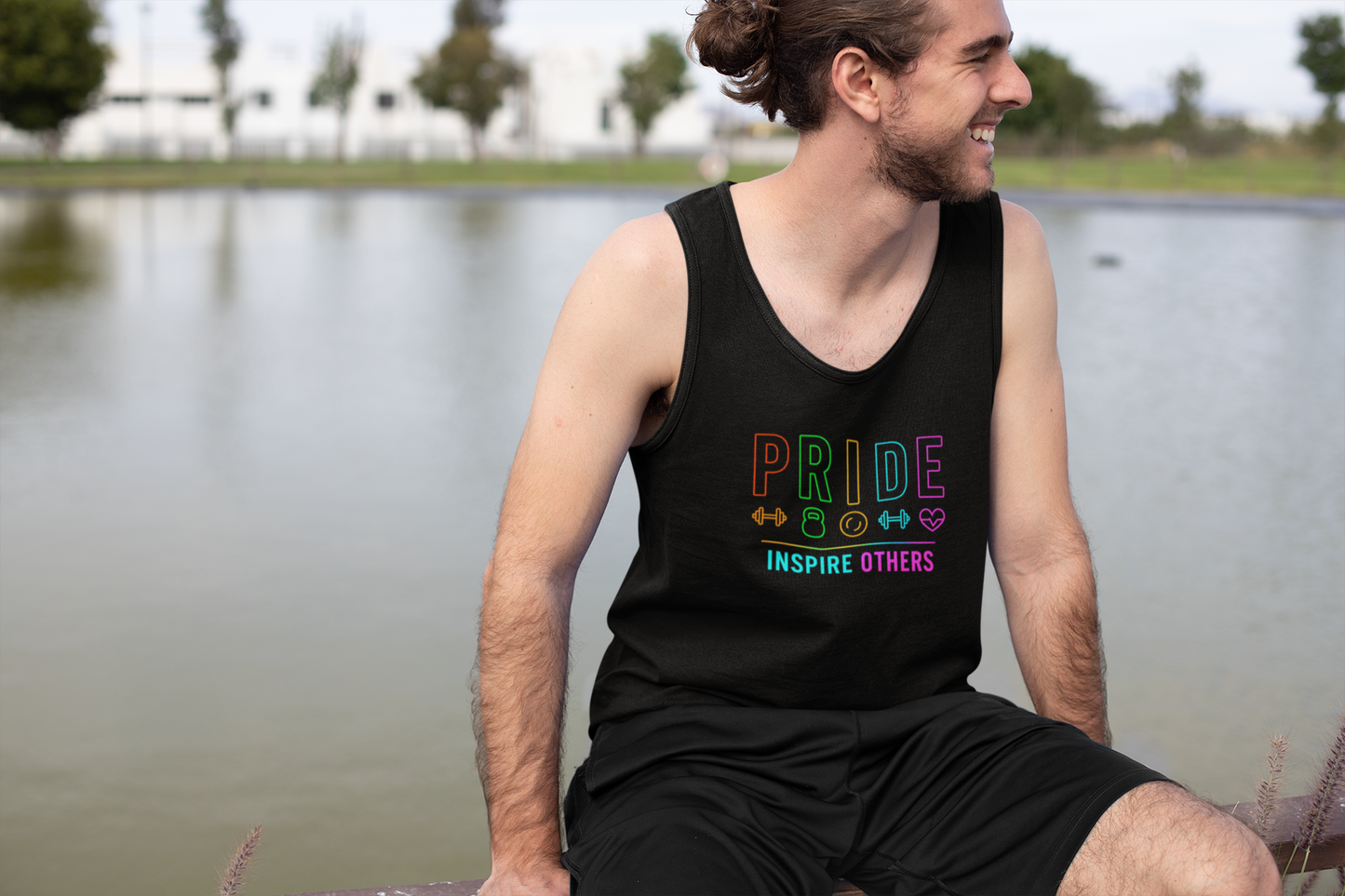 Pride Inspire Others Tank Top | Unisex LGBTQ+ Apparel & Festival Wear