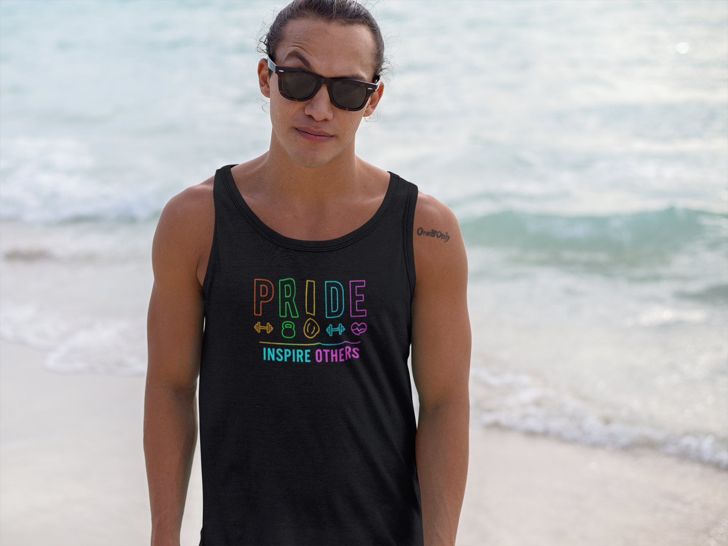 Pride Inspire Others Tank Top | Unisex LGBTQ+ Apparel & Festival Wear