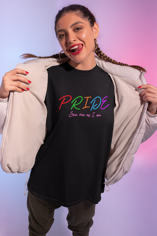 Pride Rainbow T-Shirt | LGBTQIA+ Apparel & Gay Pride Statement Tee