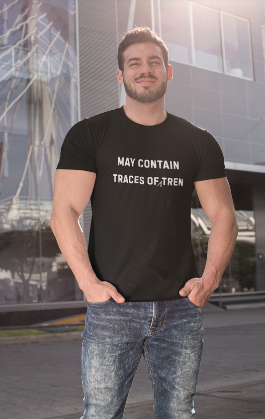 May Contain Traces of Trendy Tee | Funny Casual OOTD & Trendsetter Gift
