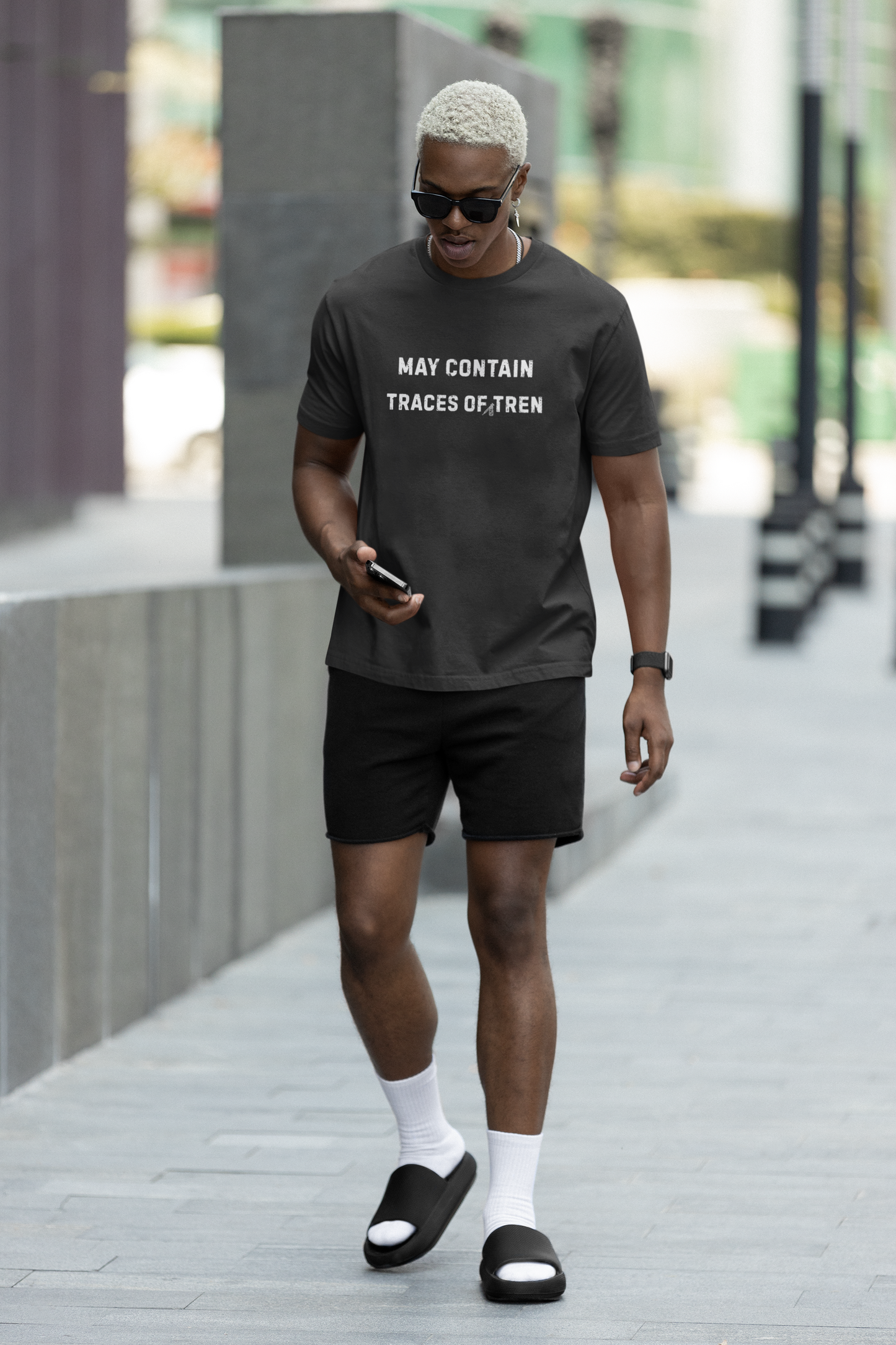May Contain Traces of Trendy Tee | Funny Casual OOTD & Trendsetter Gift