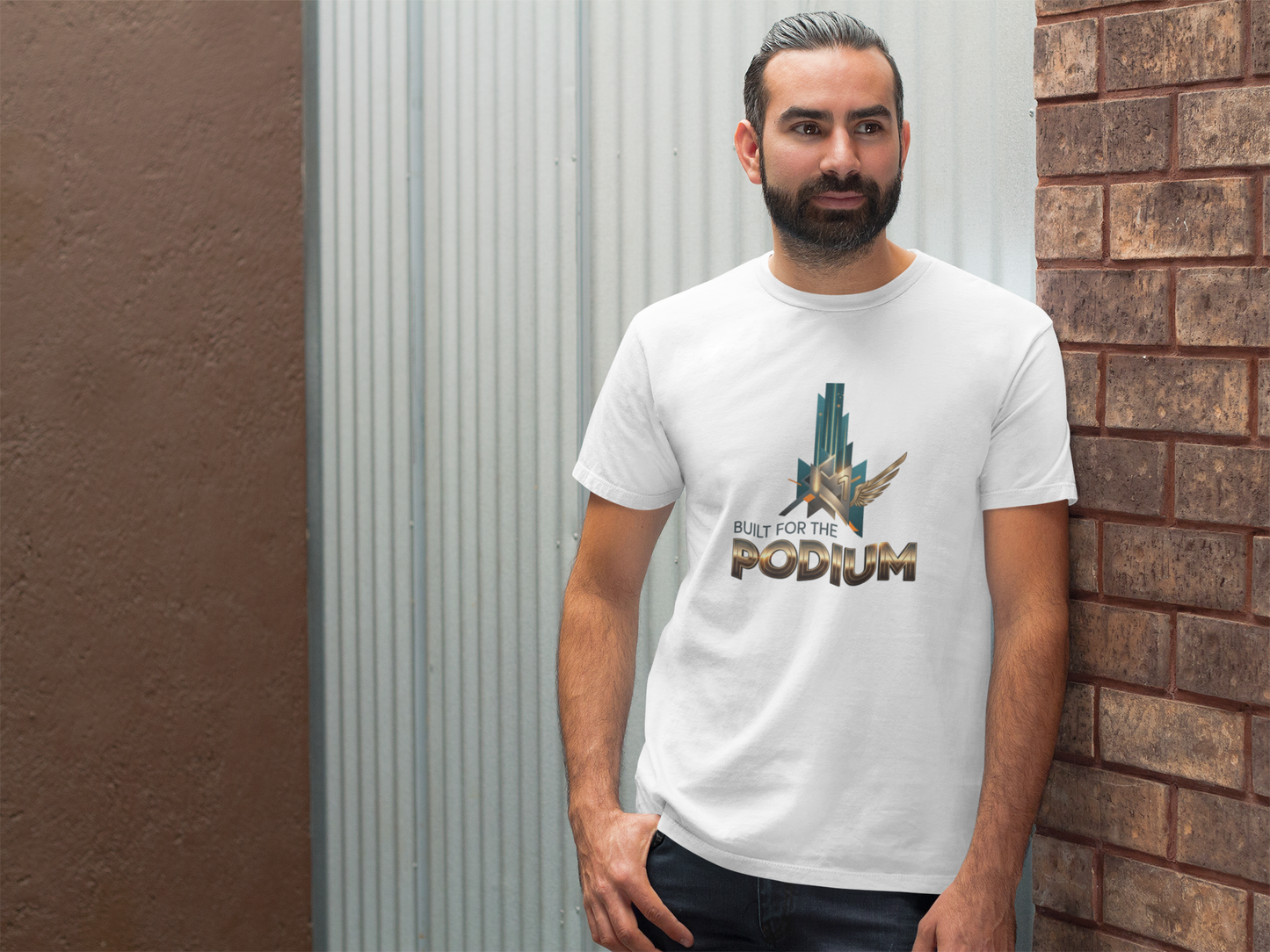 Podium Glory Unisex Tee | Motivational Sports Fan & Athlete Gift