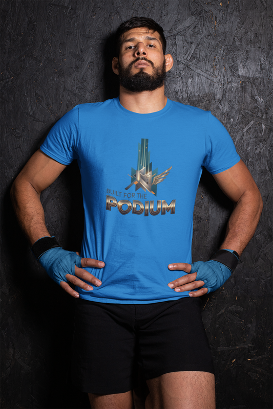 Podium Glory Unisex Tee | Motivational Sports Fan & Athlete Gift