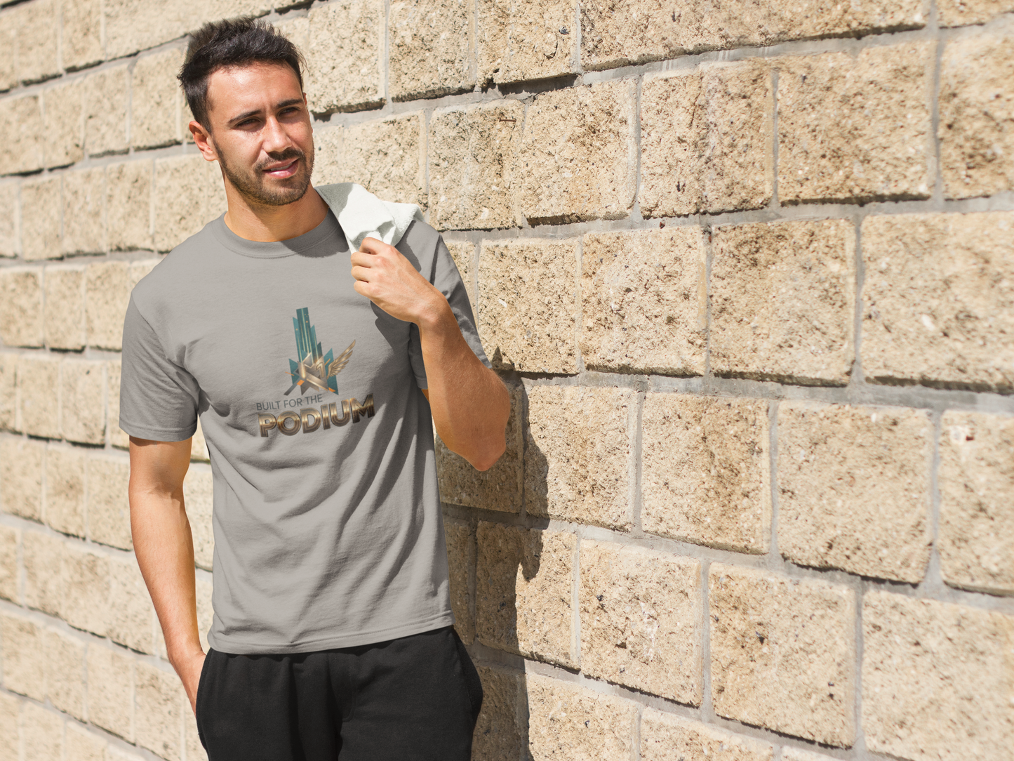 Podium Glory Unisex Tee | Motivational Sports Fan & Athlete Gift