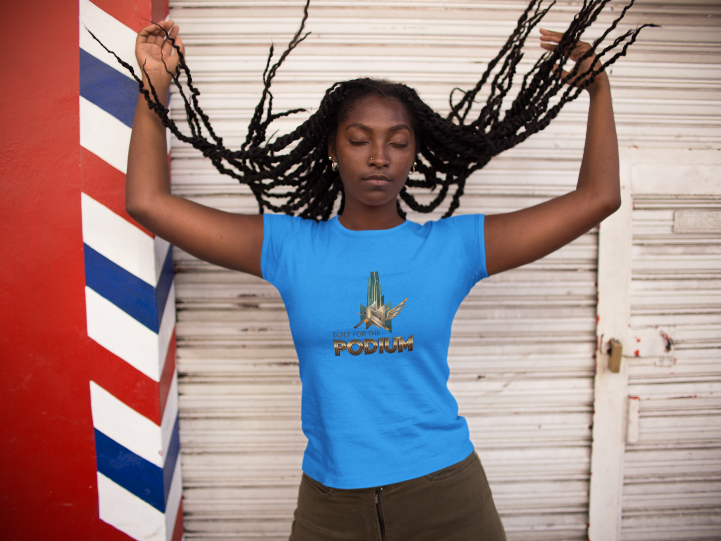 Podium Glory Unisex Tee | Motivational Sports Fan & Athlete Gift