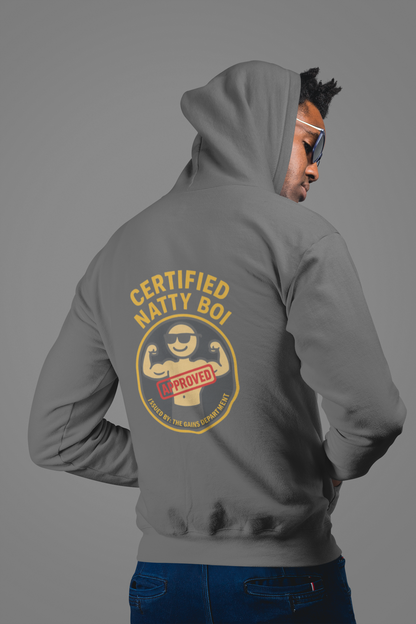 Lifetime Natty Midweight Hoodie | Certified Gym Enthusiast & Fitness Gift