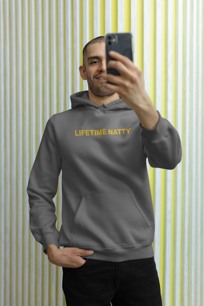 Lifetime Natty Midweight Hoodie | Certified Gym Enthusiast & Fitness Gift