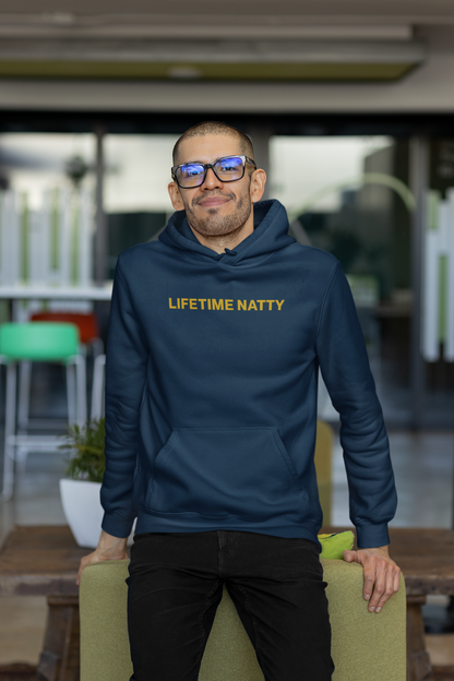 Lifetime Natty Midweight Hoodie | Certified Gym Enthusiast & Fitness Gift