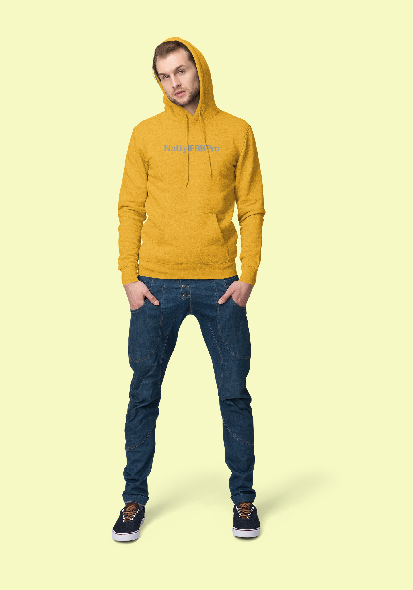 NattyIFBBPro Pullover Hoodie — Fitness Bodybuilding Logo Hoodie