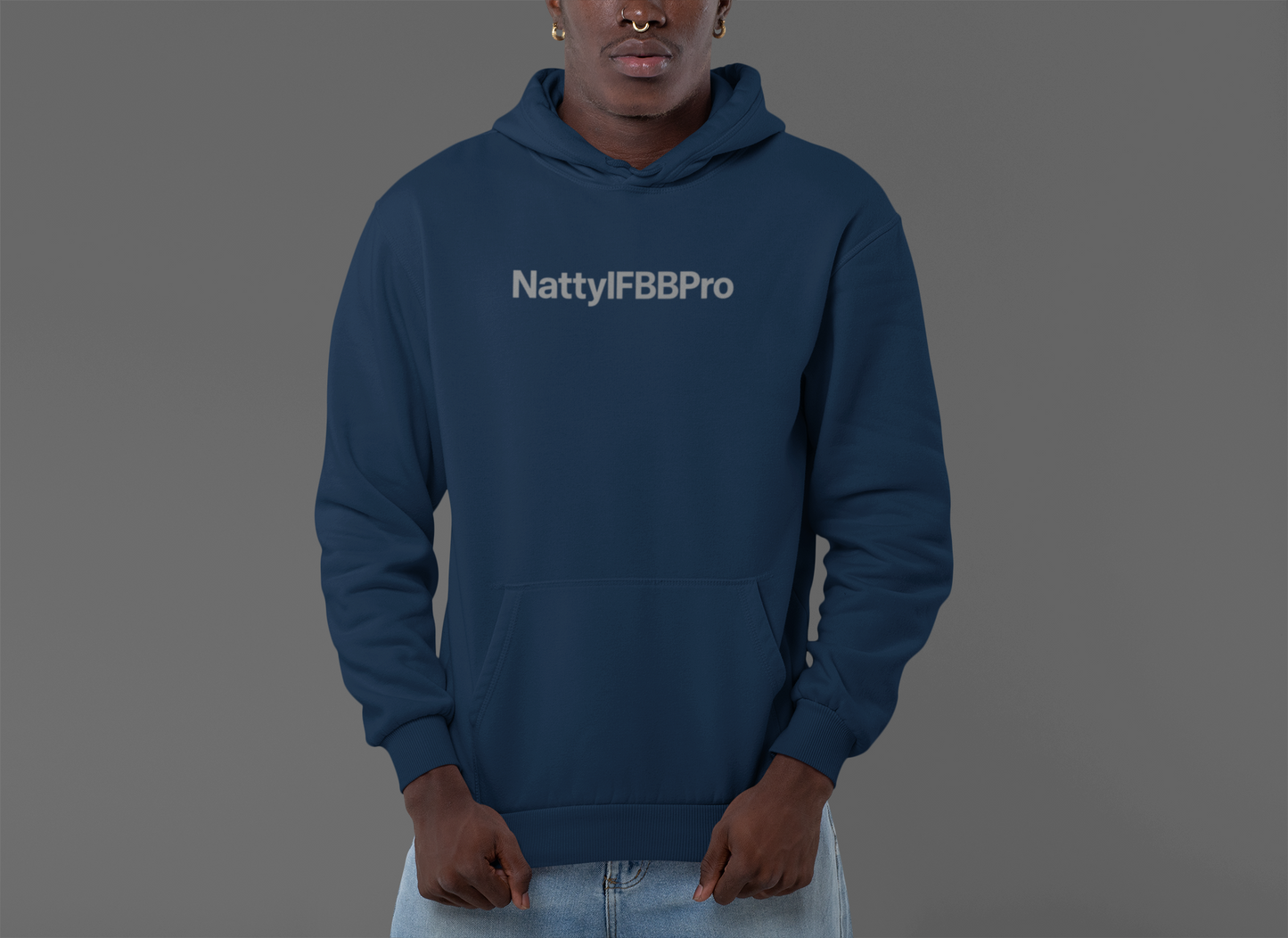 NattyIFBBPro Pullover Hoodie — Fitness Bodybuilding Logo Hoodie
