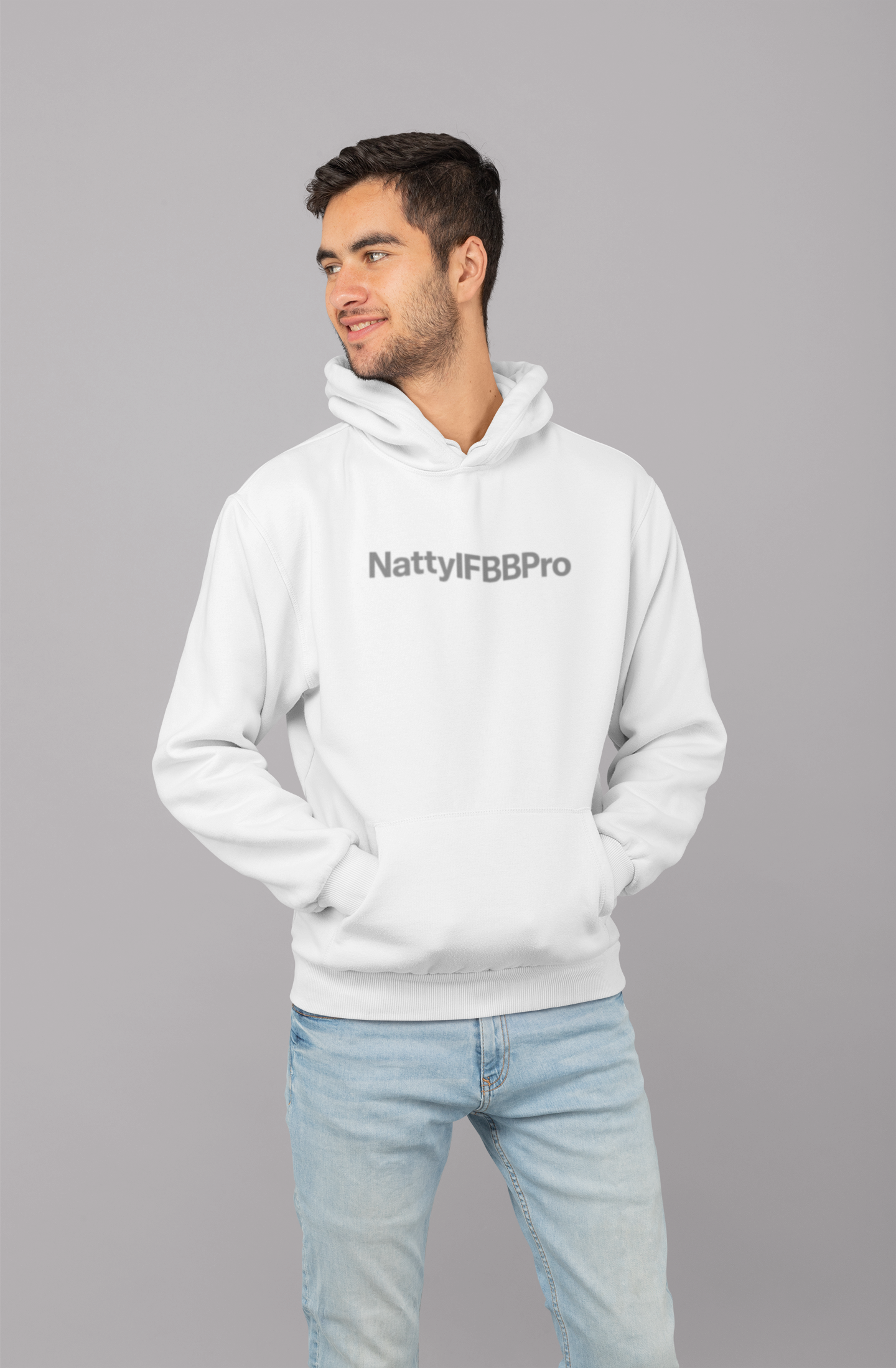 NattyIFBBPro Pullover Hoodie — Fitness Bodybuilding Logo Hoodie
