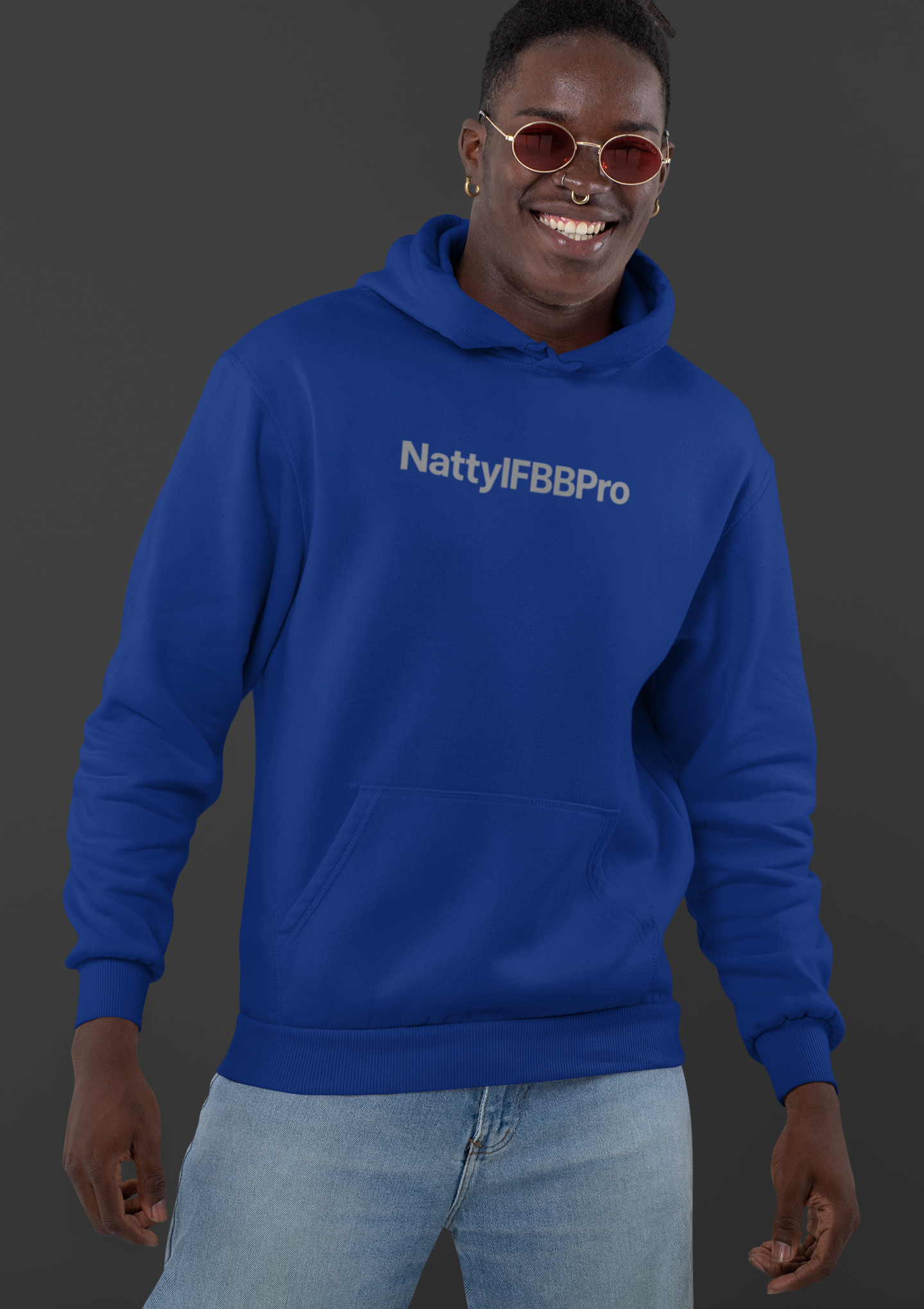 NattyIFBBPro Pullover Hoodie — Fitness Bodybuilding Logo Hoodie