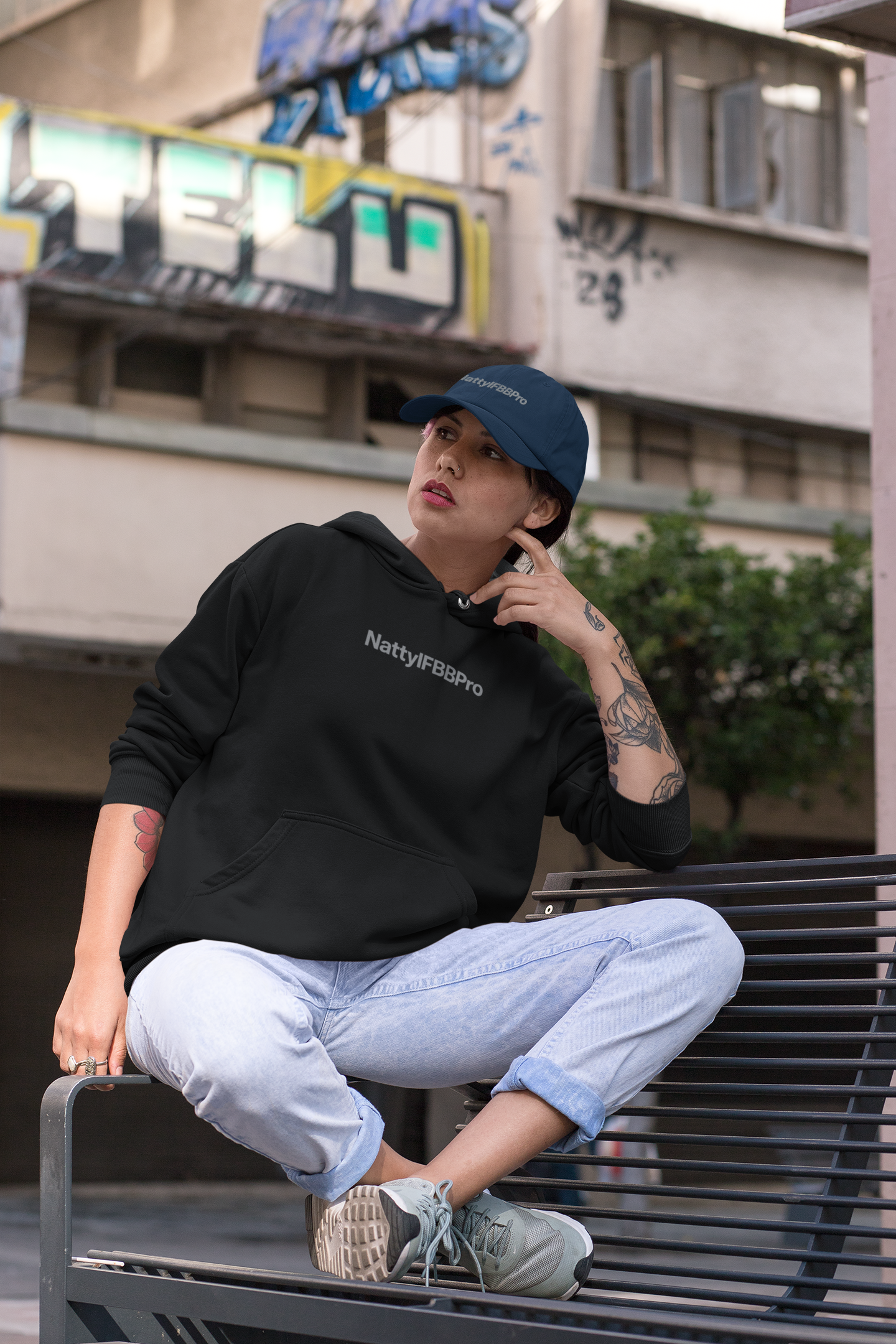NattyIFBBPro Pullover Hoodie — Fitness Bodybuilding Logo Hoodie