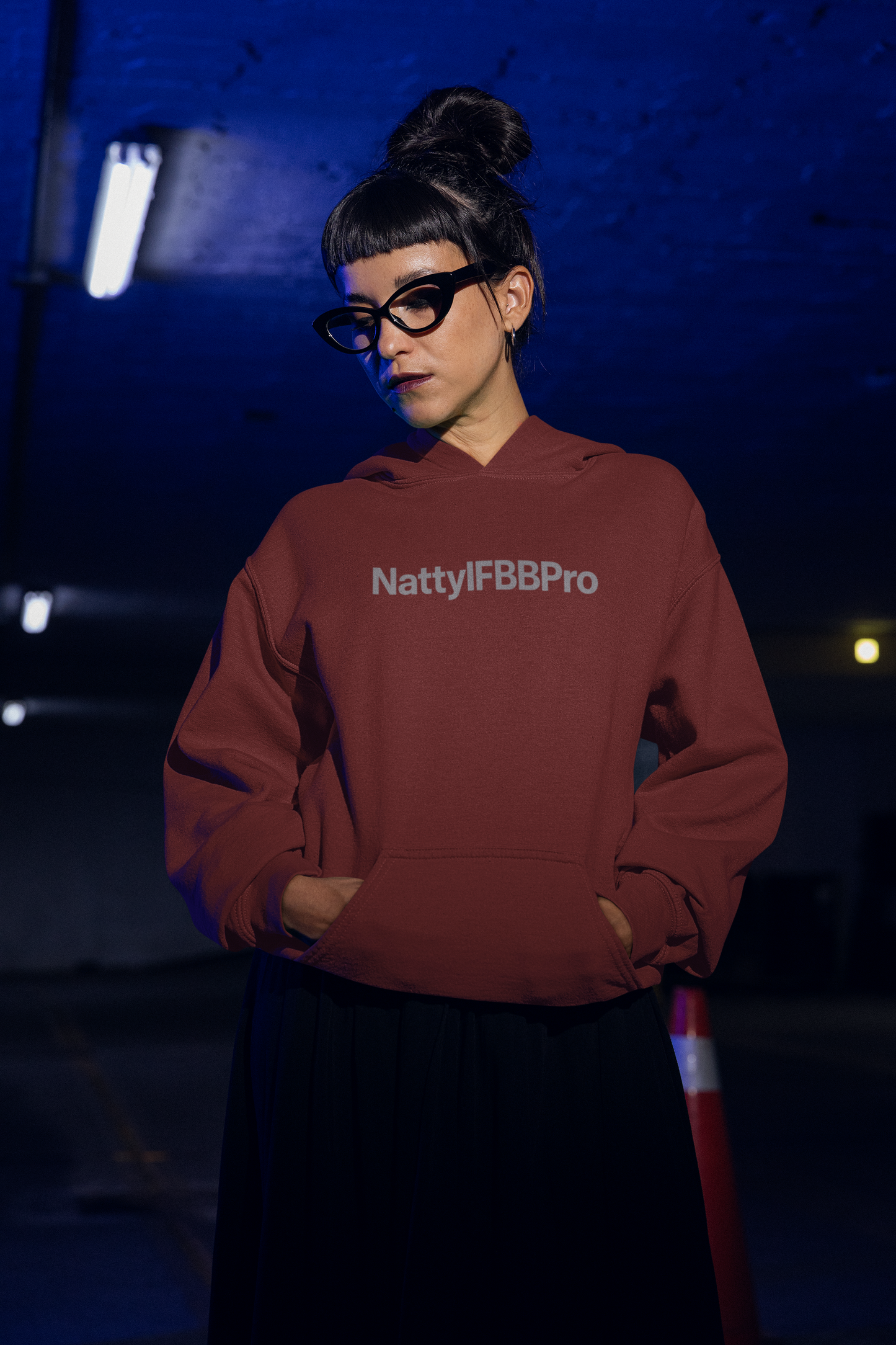 NattyIFBBPro Pullover Hoodie — Fitness Bodybuilding Logo Hoodie