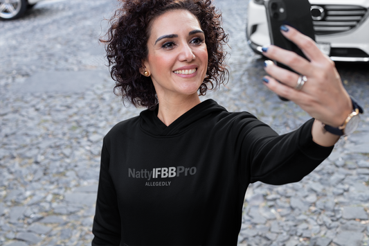 Natty IFBB Pro Allegedly Hoodie — Bodybuilding Pullover