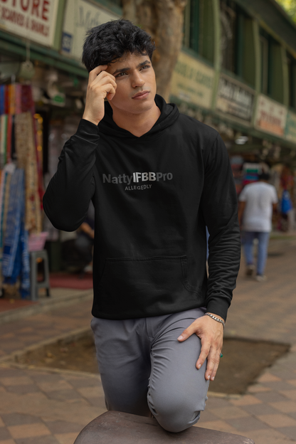 Natty IFBB Pro Allegedly Hoodie — Bodybuilding Pullover