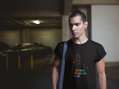 Yoga Rainbow Pose T-Shirt Funny Yoga Tee