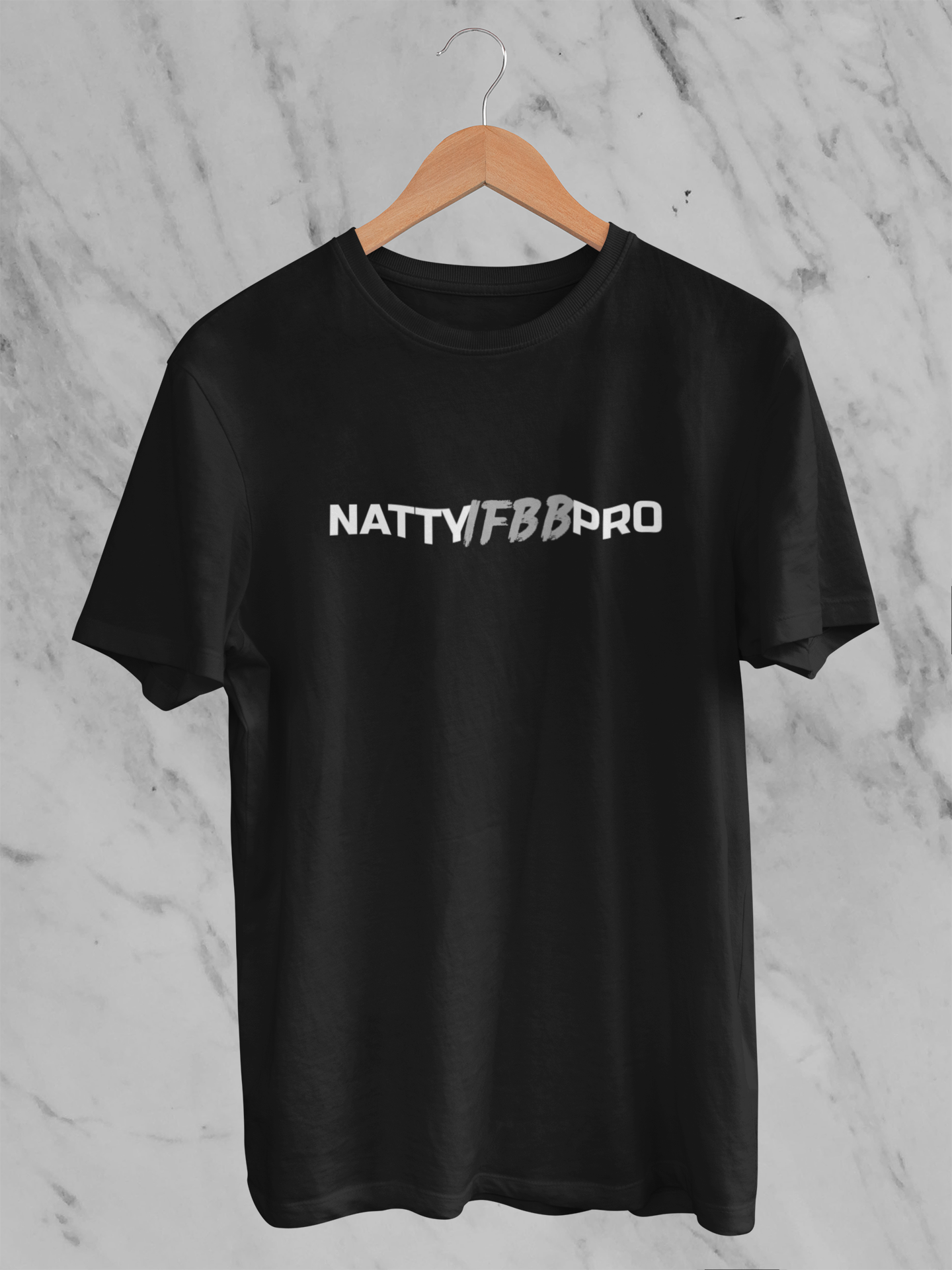 Natty IFFB Pro T-shirt Fitness Training Tee