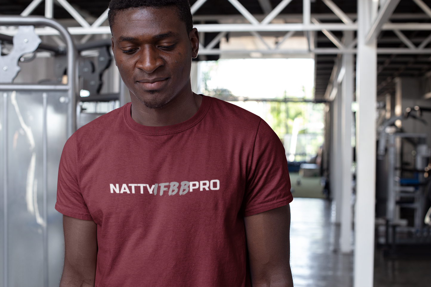 Natty IFFB Pro T-shirt Fitness Training Tee