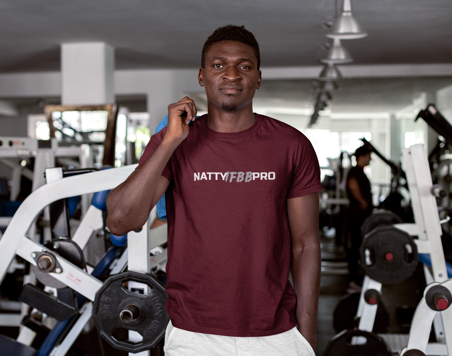 Natty IFFB Pro T-shirt Fitness Training Tee