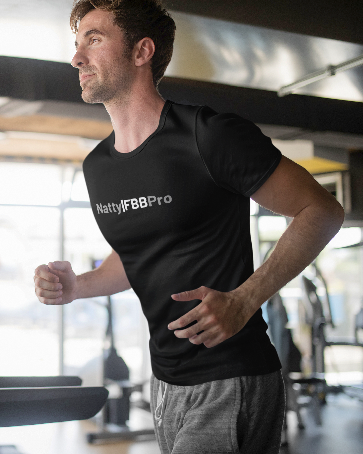 Natty IFBB Pro T-Shirt Fitness Training Tee