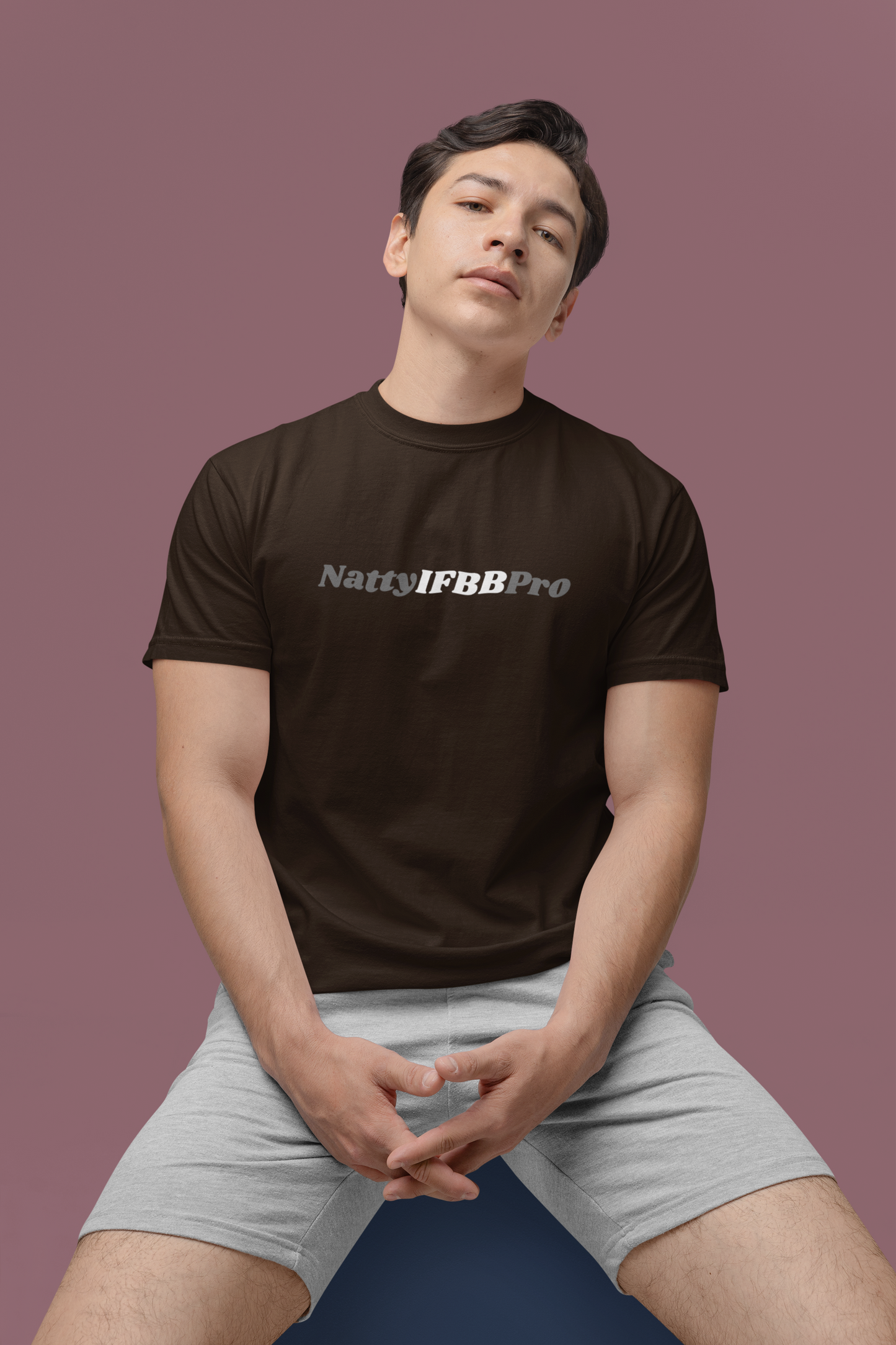 Natty IFBB Pro Tee Bodybuilding Logo T-Shirt