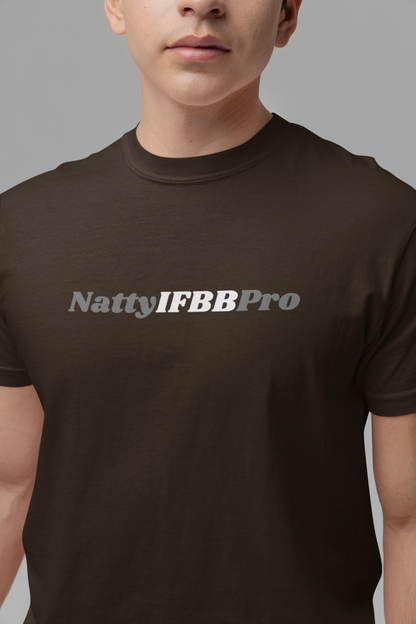 Natty IFBB Pro Tee Bodybuilding Logo T-Shirt