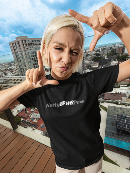 Natty IFBB Pro Tee Bodybuilding Logo T-Shirt