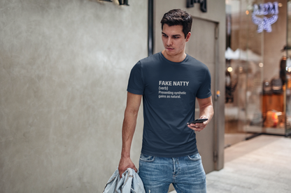 Fake Natty Definition T-Shirt Funny Gym Tee