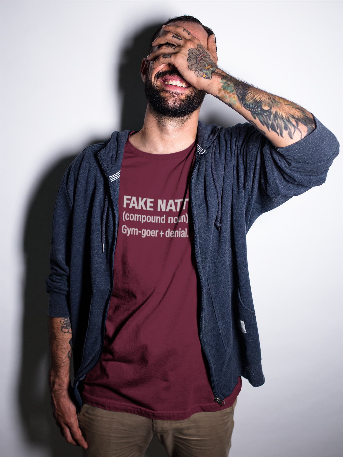 Fake Natty Definition T-Shirt Funny Gym Shirt