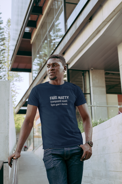 Fake Natty Definition T-Shirt Funny Gym Shirt