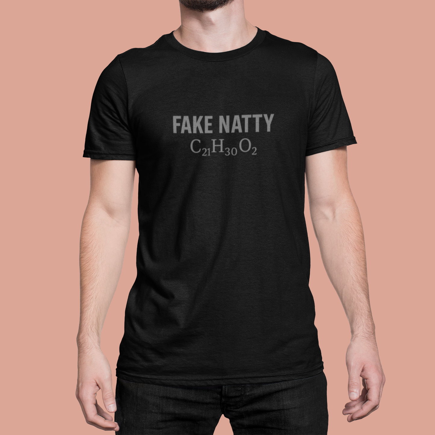 Fake Natty Chemistry T-Shirt Funny Gym Tee