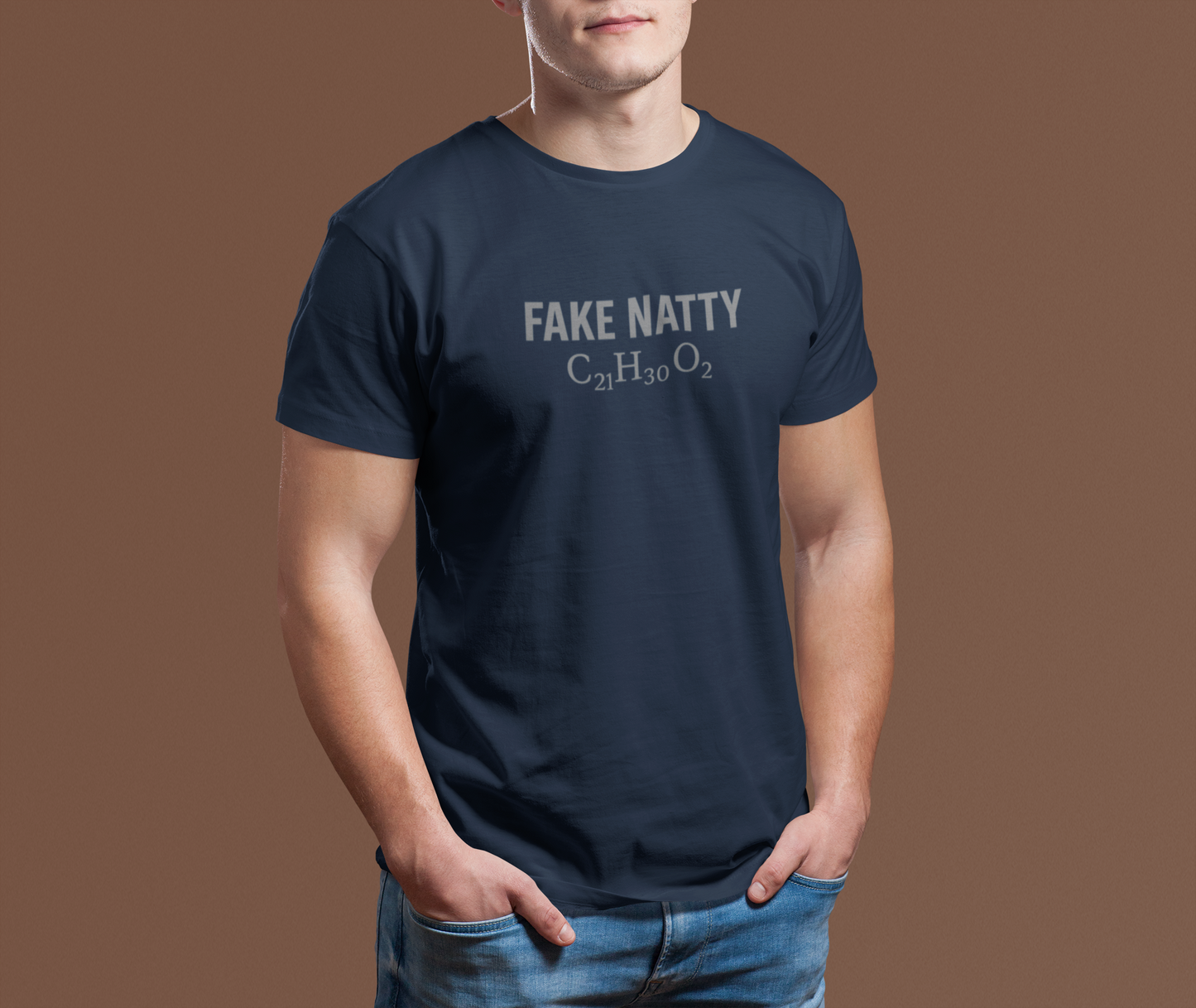 Fake Natty Chemistry T-Shirt Funny Gym Tee