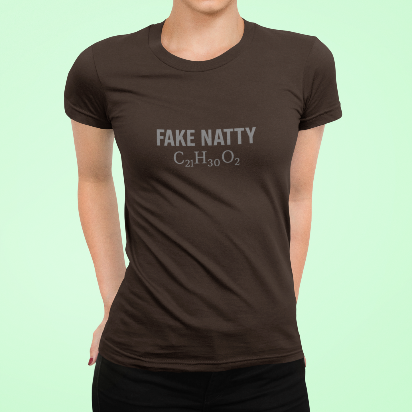 Fake Natty Chemistry T-Shirt Funny Gym Tee