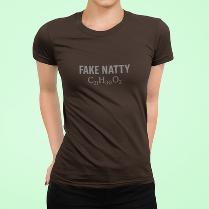 Fake Natty Chemistry T-Shirt Funny Gym Tee