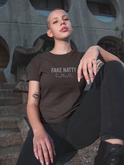 Fake Natty Chemistry T-Shirt Funny Gym Tee