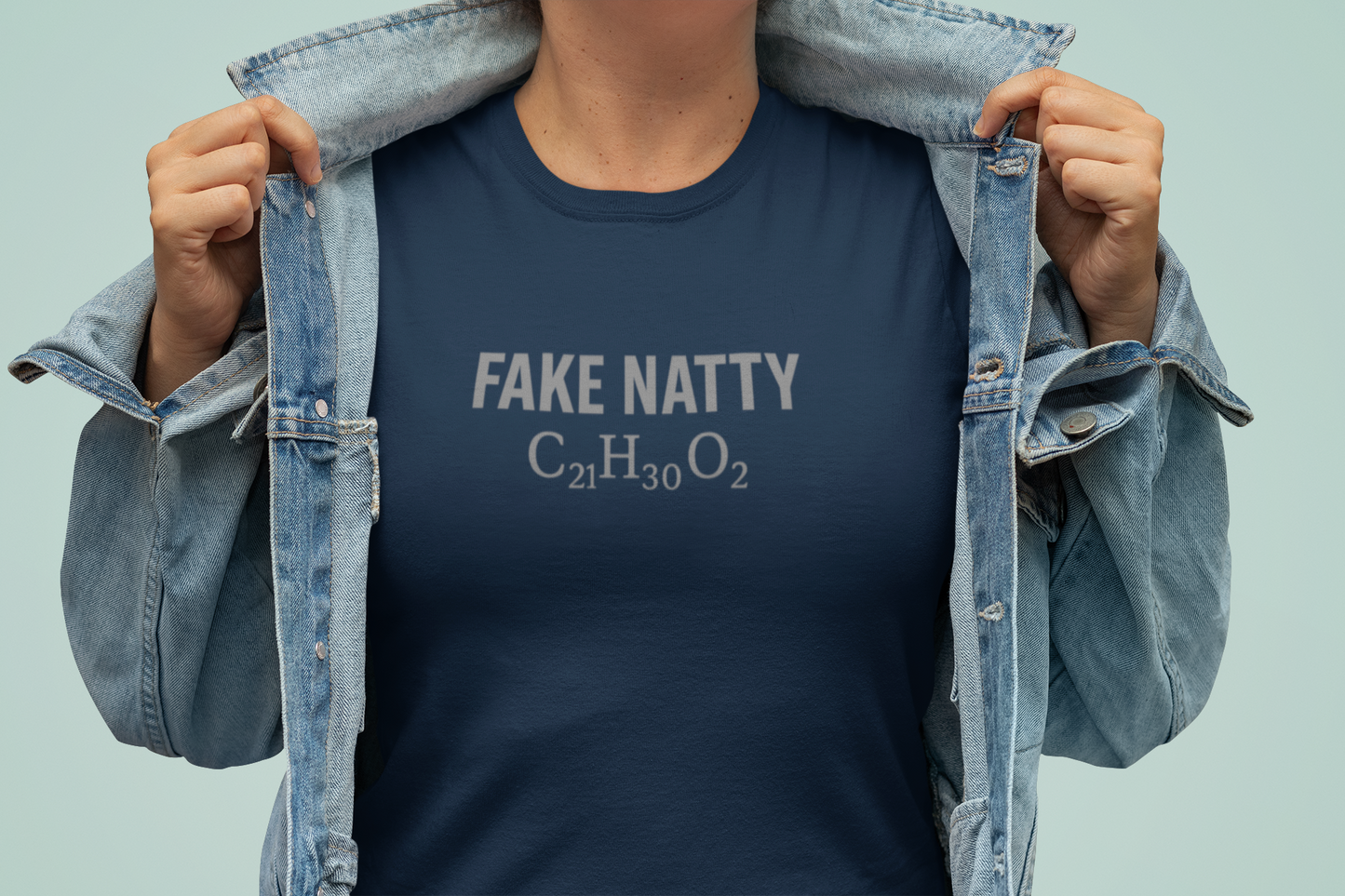Fake Natty Chemistry T-Shirt Funny Gym Tee