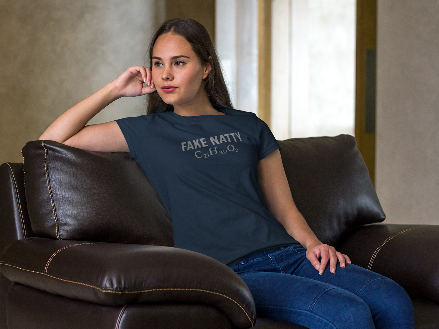 Fake Natty Chemistry T-Shirt Funny Gym Tee