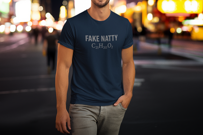 Fake Natty Chemistry T-Shirt Funny Gym Tee