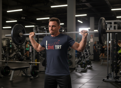 I Love TRT T-Shirt Testosterone Support Tee