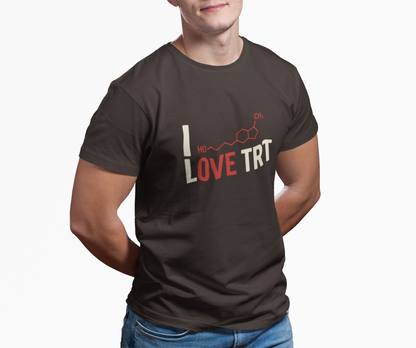 I Love TRT T-Shirt Testosterone Support Tee