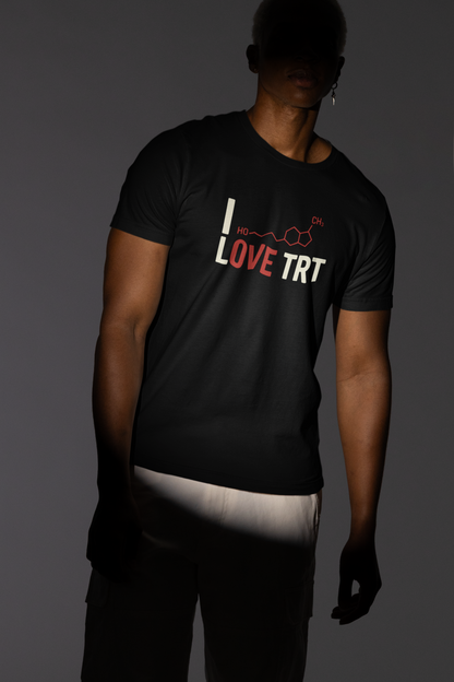 I Love TRT T-Shirt Testosterone Support Tee