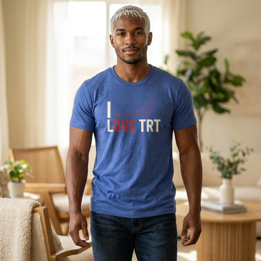 I Love TRT T-Shirt Testosterone Support Tee