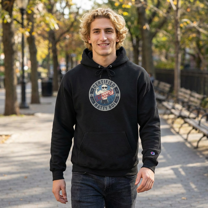 Certified Natty Boy Champion Hoodie - Cozy Streetwear, Perfect for Gifting, Casual Days, Unisex Style, Birthday Present