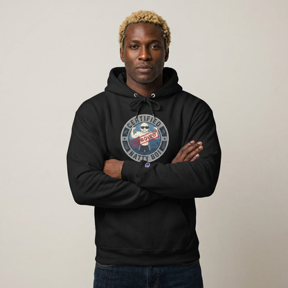 Certified Natty Boy Champion Hoodie - Cozy Streetwear, Perfect for Gifting, Casual Days, Unisex Style, Birthday Present